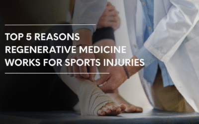 Top 5 Reasons Regenerative Medicine Works for Sports Injuries