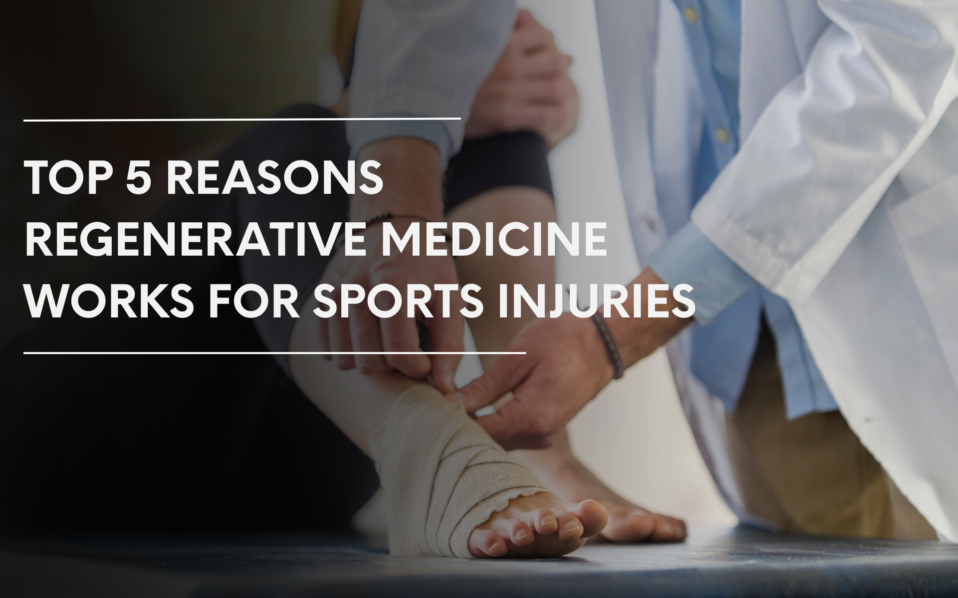 sports injuries, orthopedics, regenerative treatment