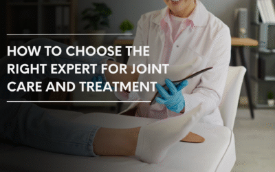 How to choose the right expert for joint care and treatment?