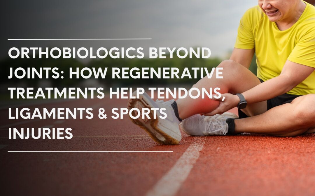 Orthobiologics Beyond Joints: How Regenerative Treatments Help Tendons, Ligaments & Sports Injuries